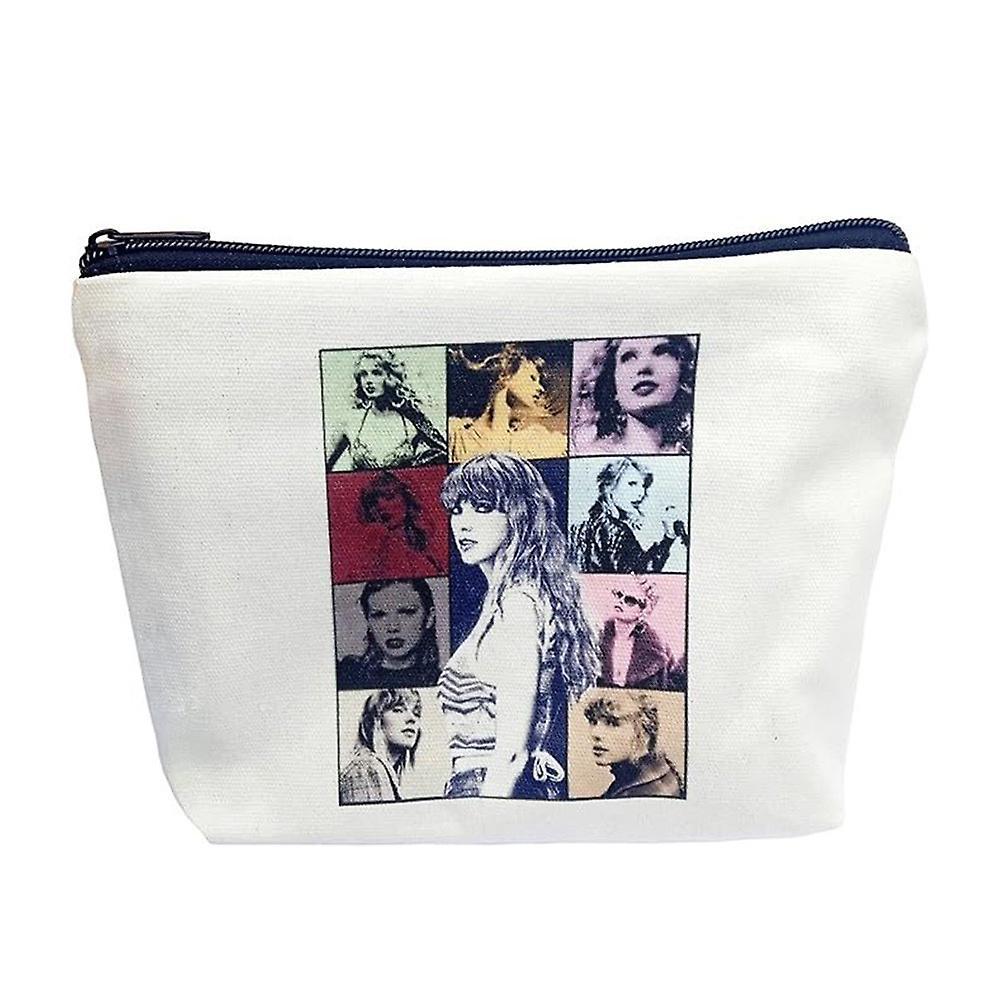 Shinestar Taylor Swift Makeup Bag, Ts Fans Cosmetic Bags, Fashion Friendship Gifts For Music Lovers Swiftie Womens Girls Friends Sisters C