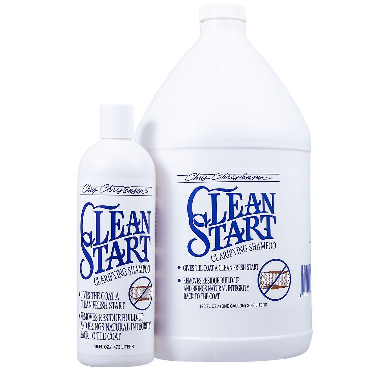 Chris Christensen Clean Start Clarifying Dog Shampoo - Deep Cleans Coat Does not apply 473ml