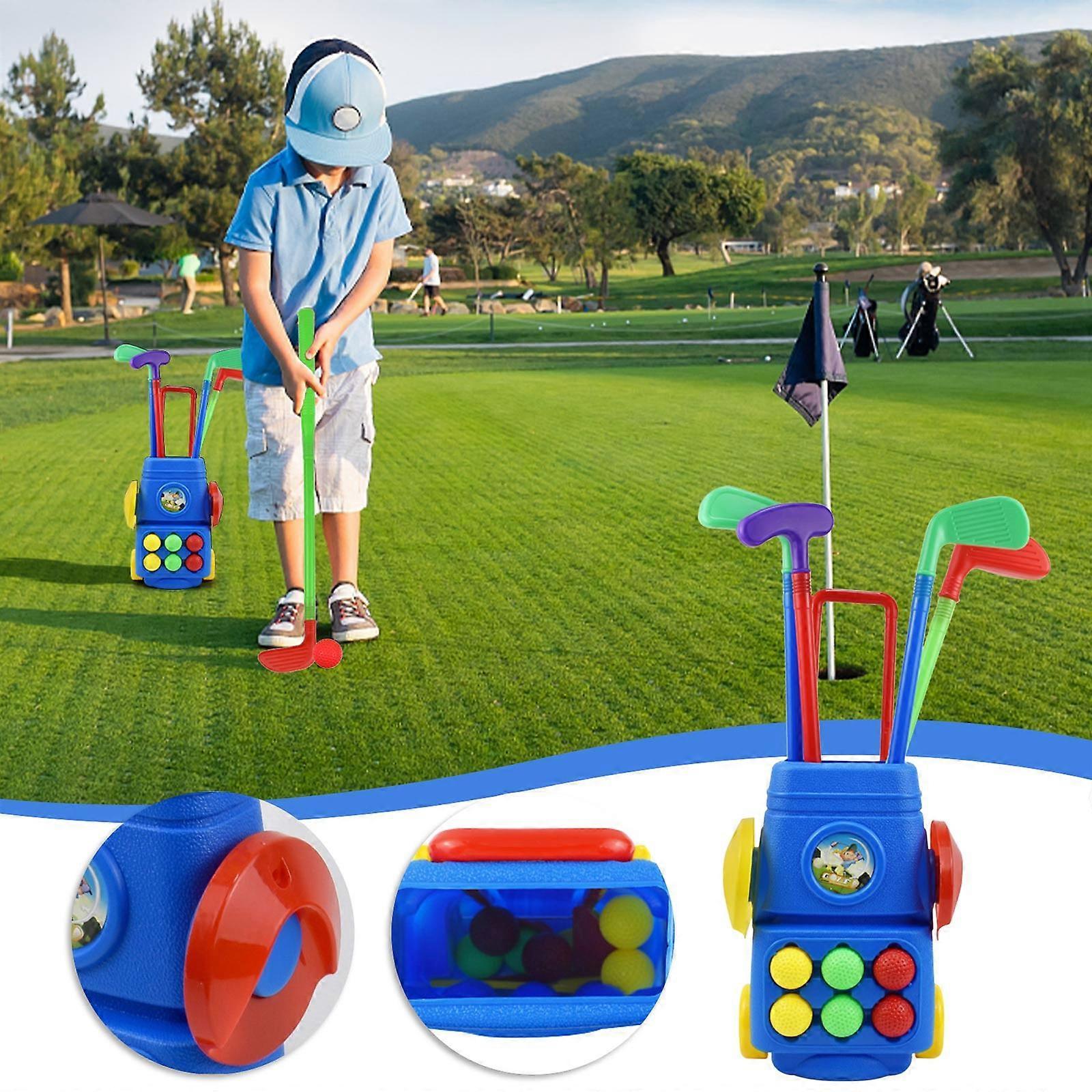 Flye Children's Golf Club Set Toys Indoor And Outdoor Sports Parent-child Interaction 240732 A