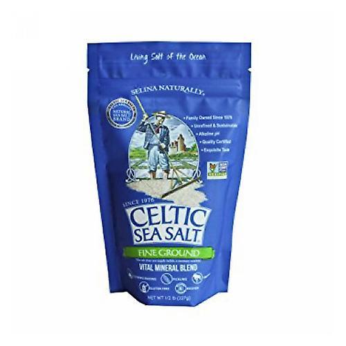 Celtic Sea Salt Fine Ground Sea Salt, 8 Oz (Pack of 1)