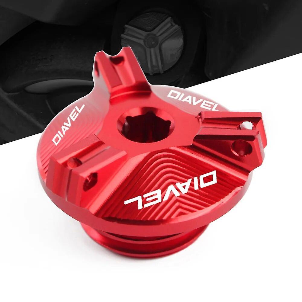 Eccpp For Ducati Diavel Carbon Amg Strada Xdiavel S Motorcycle Cnc Aluminum Oil Filler Cap Cover Red