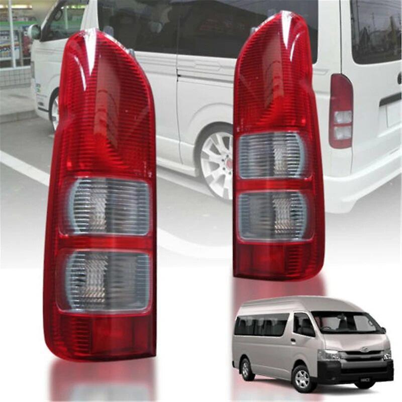 Scitoo For Toyota Hiace Hiace/commuter 2005-2019 Left & Right Tail Light Rear Driving Brake Lamp Signal Light Replacement