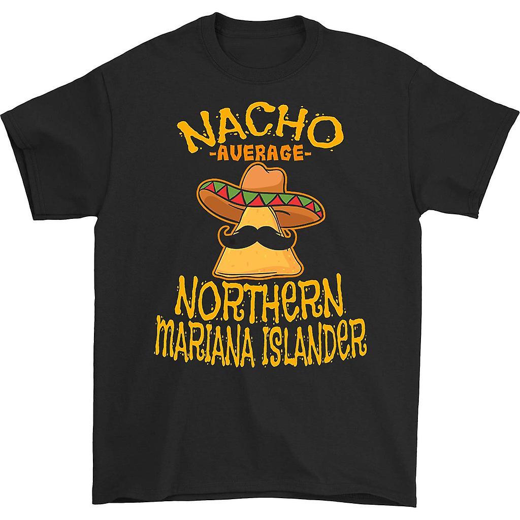 HISHARK Nacho average northern mariana islander t-shirt Black XL