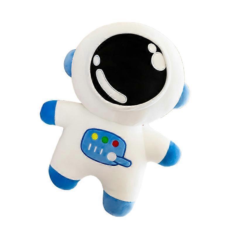 unbrand Spaceman Plush Doll Elastic Cartoon Space Astronaut Stuffed Rag Toy Soft Cushion Gift for Kids Girls 25/40cm Blue 25cm