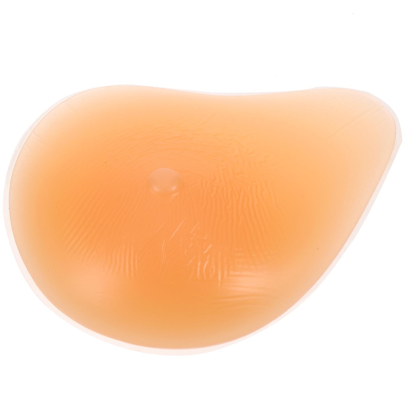 Tinksky Bra Insert Silicone Bra Pad Removable Bra Pad Bra Insert Cushion for Mastectomy Prosthesis 15.50X12.00X3.00CM