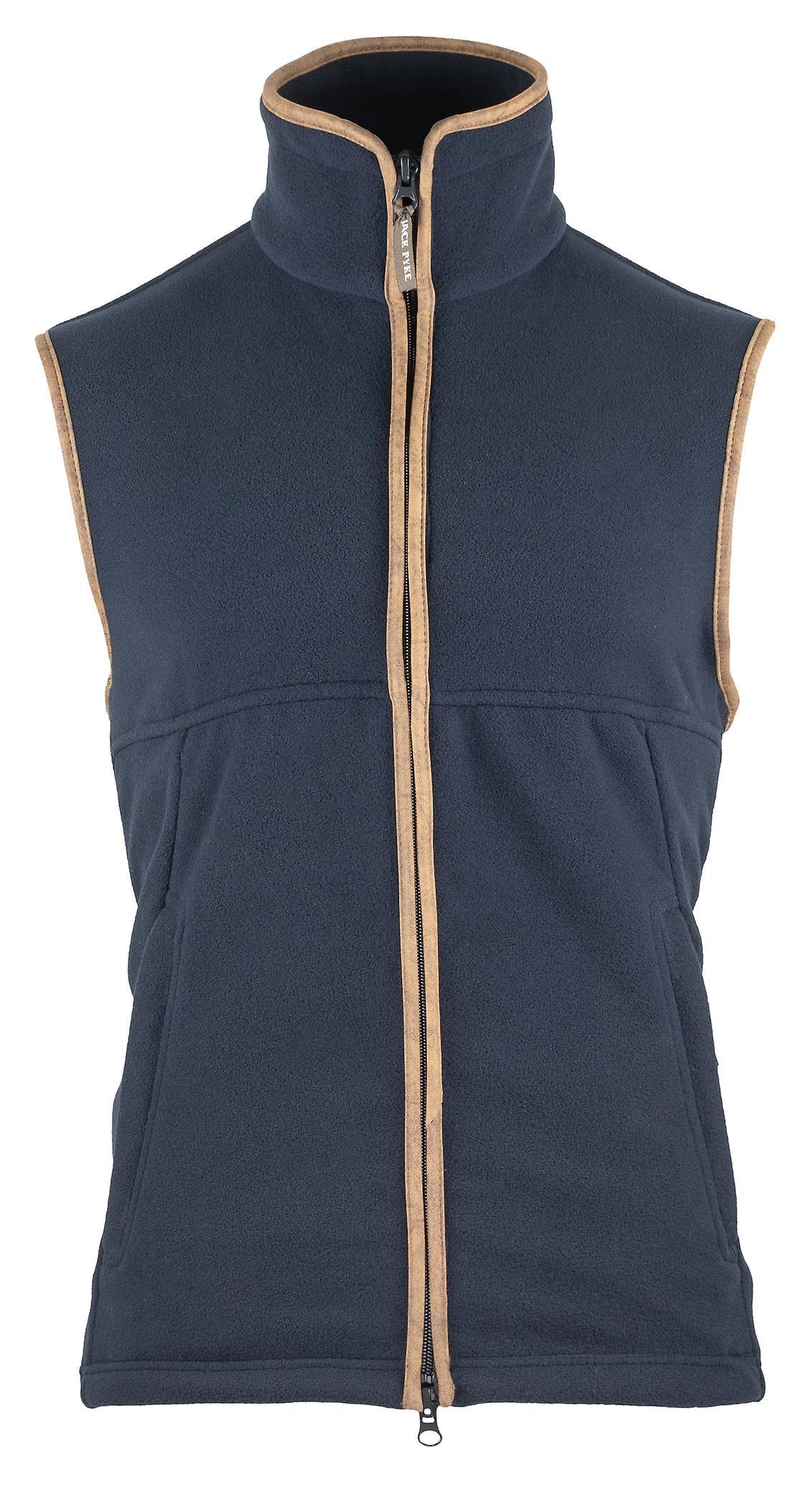 JACK PYKE Countryman Fleece Gilet Navy Blue M