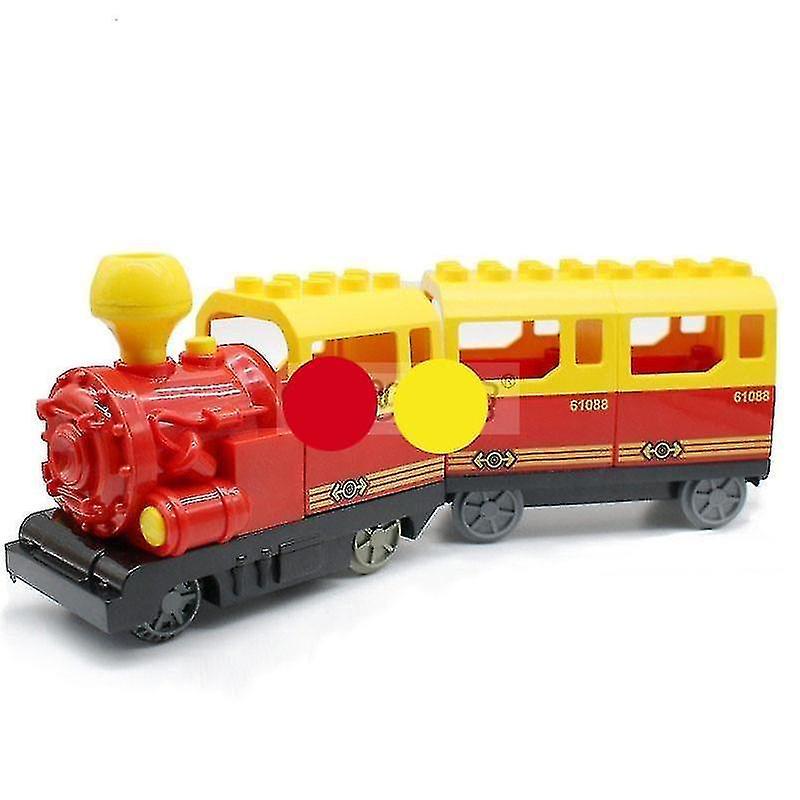 Sitabo Battery Operated Duplo Blocks Train Red