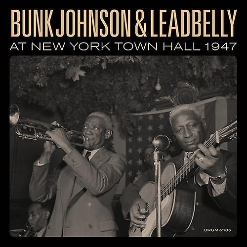 Org Music Bunk Johnson - Bunk Johnson & Leadbelly At New York Town Hall 1947  [VINYL LP] USA import