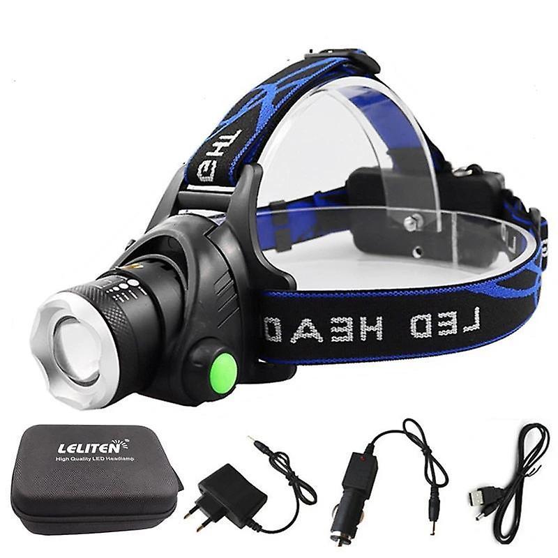 Slowmoose Portable Zooming Led Headlight For Camping/hiking Have 2x18650 Battery