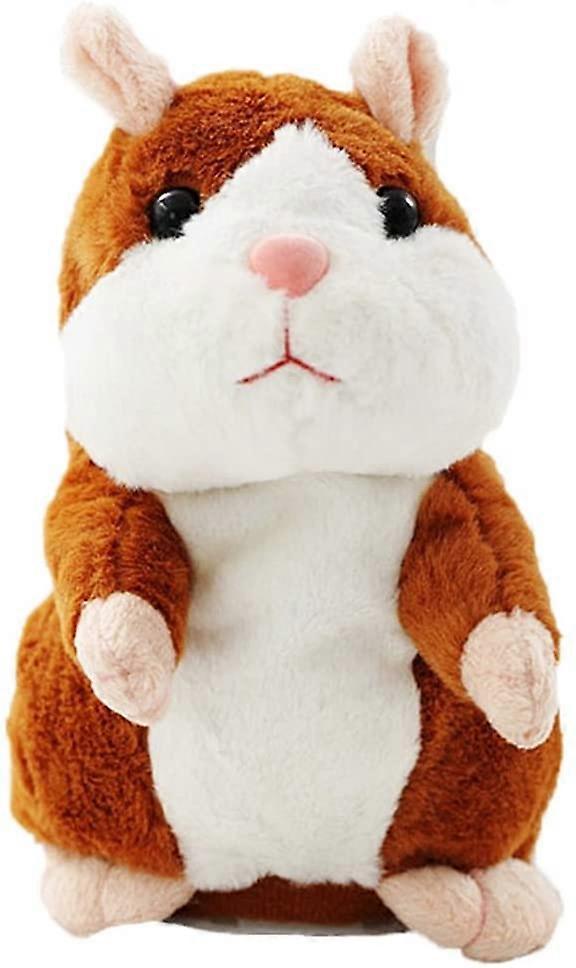 Unbrand Talking Hamster Plush Toy, Repeat What You Say Funny Kids Stuffed Toys