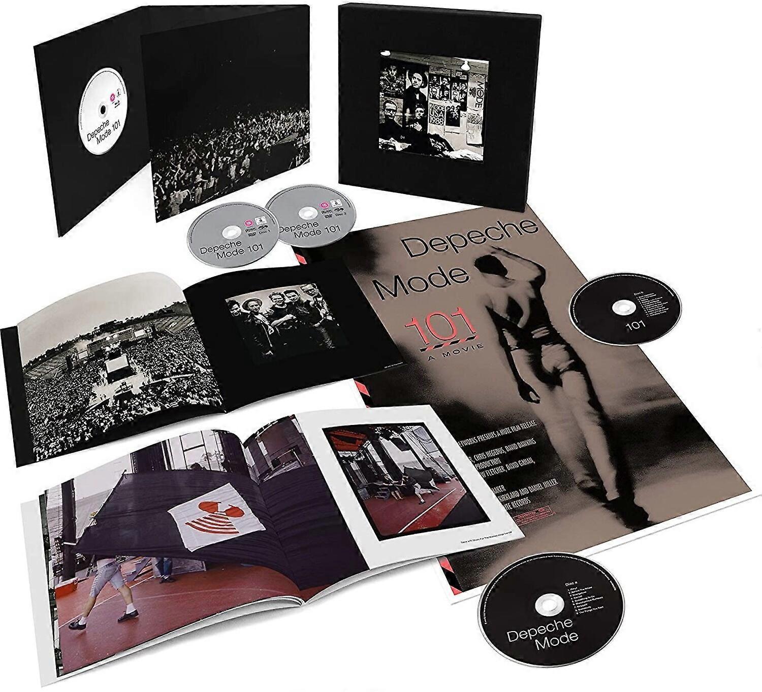 Rhino Depeche Mode - 101 [COMPACT DISCS] Oversize Item Spilt, With DVD, Boxed Set USA Import