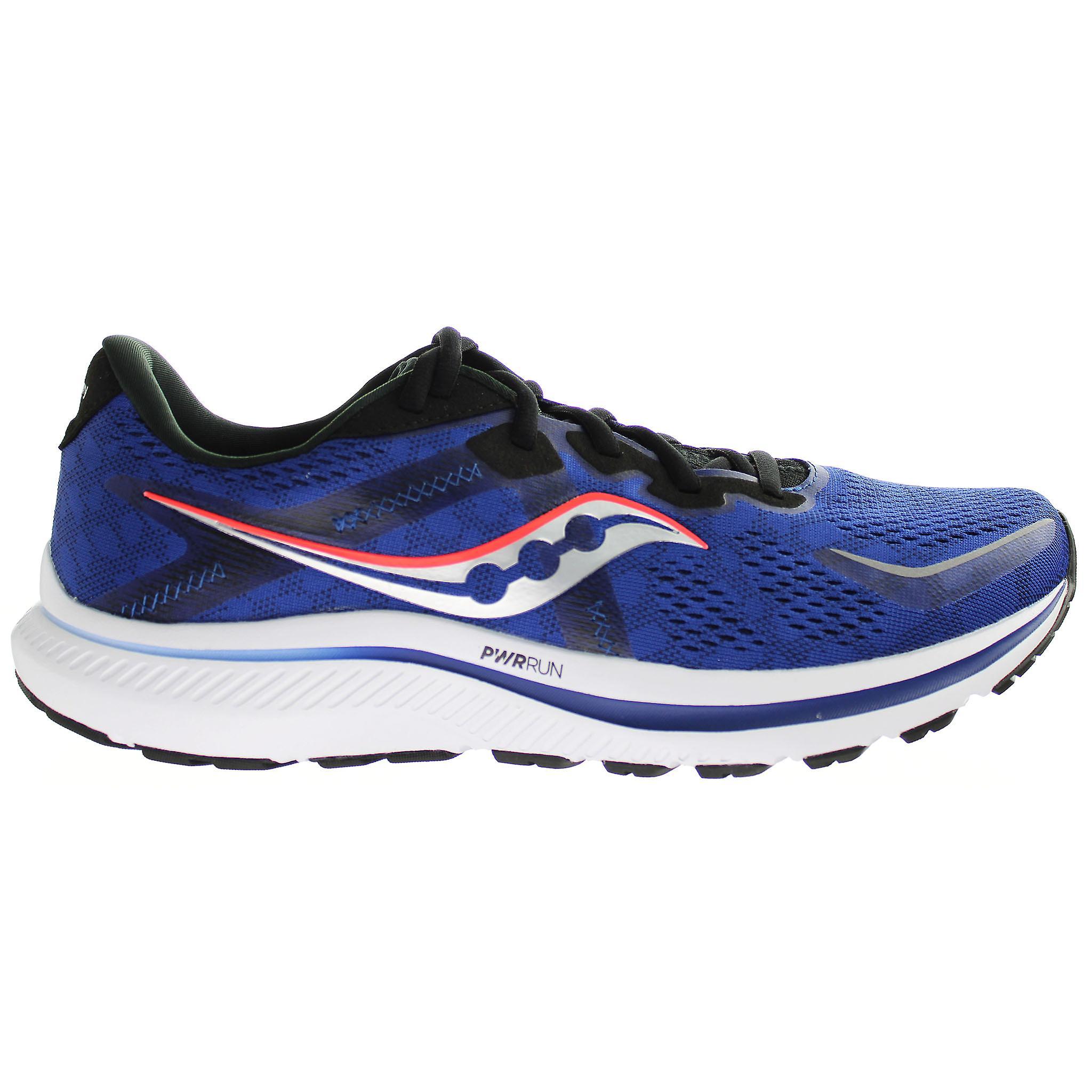 Saucony Omni 20 Lace-Up Blue Synthetic Mens Running Trainers S20681 16 UK 8.5 EU 43 US 9.5