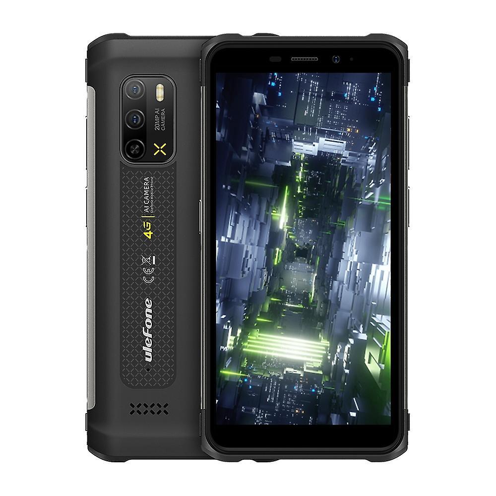 Ulefone Armor X10 Pro IP68 Waterproof NFC Rugged Cellphone 4+64GB Smartphone 5180mAh Black