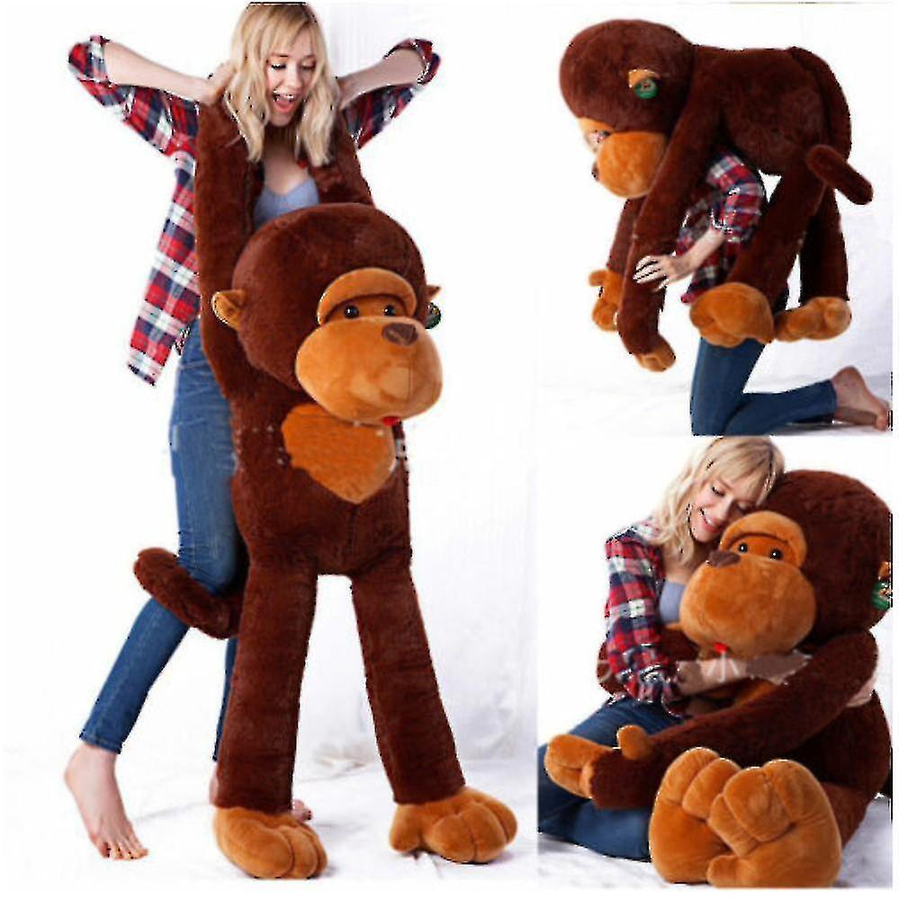 Children's Gifts Giant Plush Monkey Toy Huge Large Big Toy Stuffed Monkey Banmo 80CM