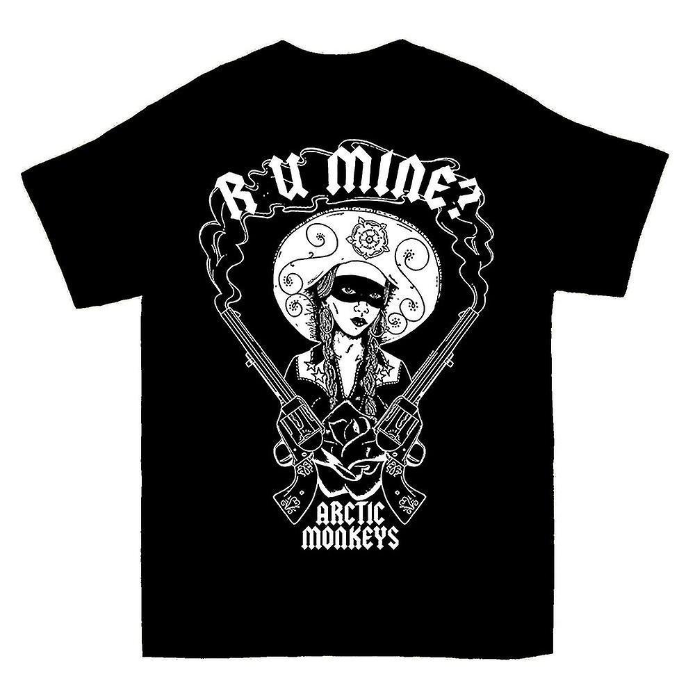 Gildan R U Mine Arctic Monkeys T-shirt Black L