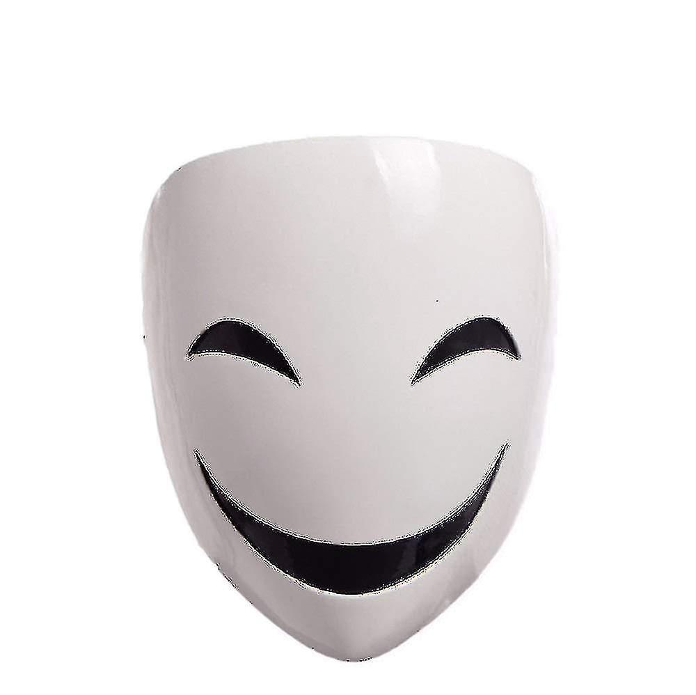 Anime Bullet Kagetane Hiruko Mask Cosplay Costume Prop Halloween Mask White