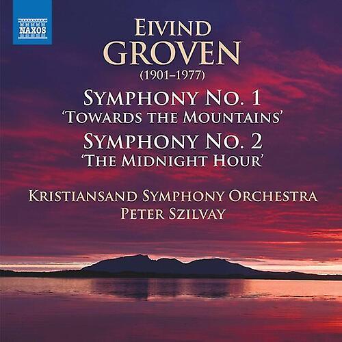 Naxos Groven / Kristiansand Symphony Orch / Szilvay - Symphonies 1 & 2  [COMPACT DISCS] USA import