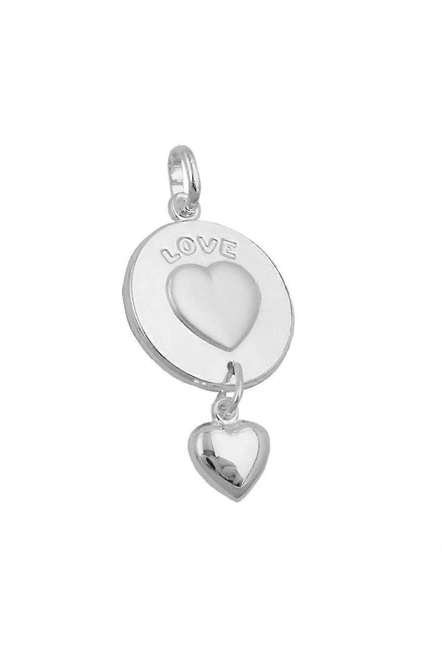 Gallay Pendant Love Engraved Silver 925 - Gl91982