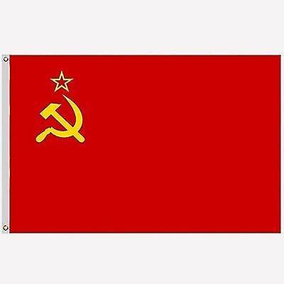 Hono Russian Flag Soviet Ccp Polyester Print Hanging Flying Empire Soviet Victory Flags And Banners - 90x150cm Imperial