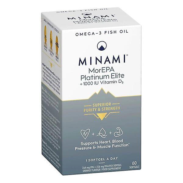 Minami Nutrition Minami MorEPA Platinum, 60 Softgels