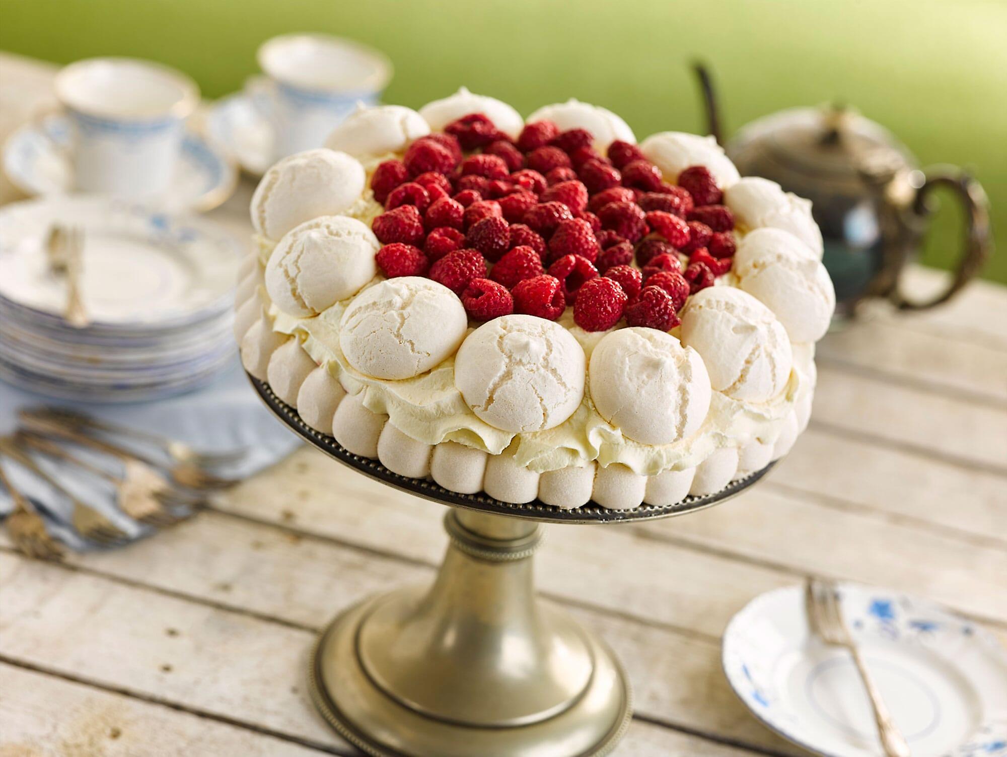 Menuserve Frozen Gluten Free Raspberry Pavlova