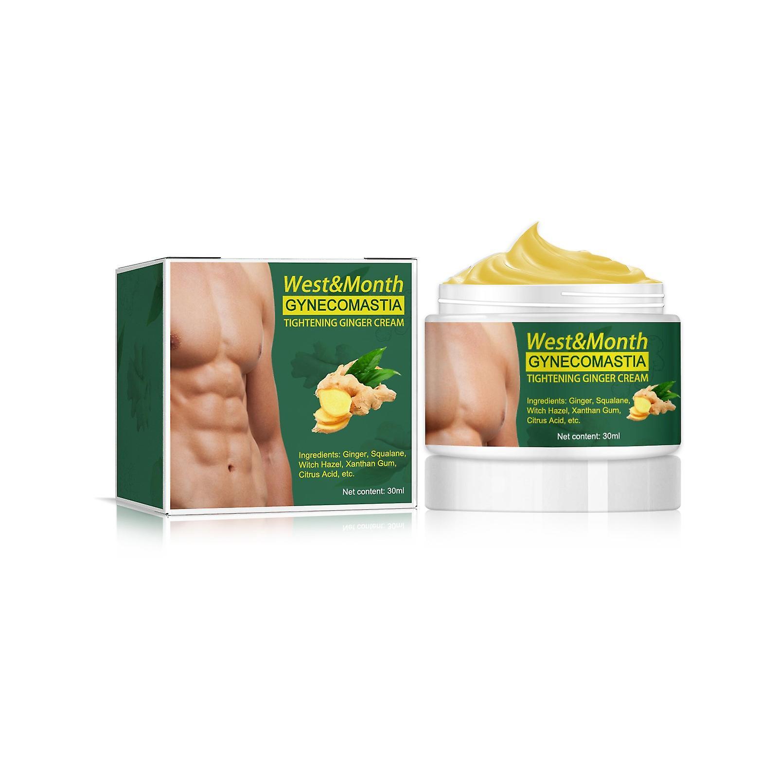 Hefansi Gynecomastia Firming Ginger Cream Helps Burn  And Speed Up Metabolism3pcs 2