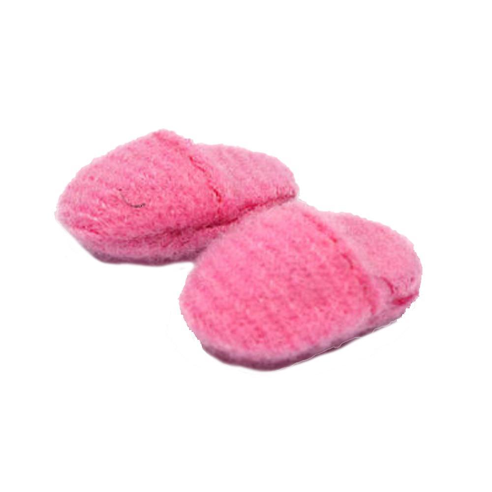 Melody Jane Dolls Houses Dolls House Deep Pink Slippers Miniature Bedroom Bathroom Accessory