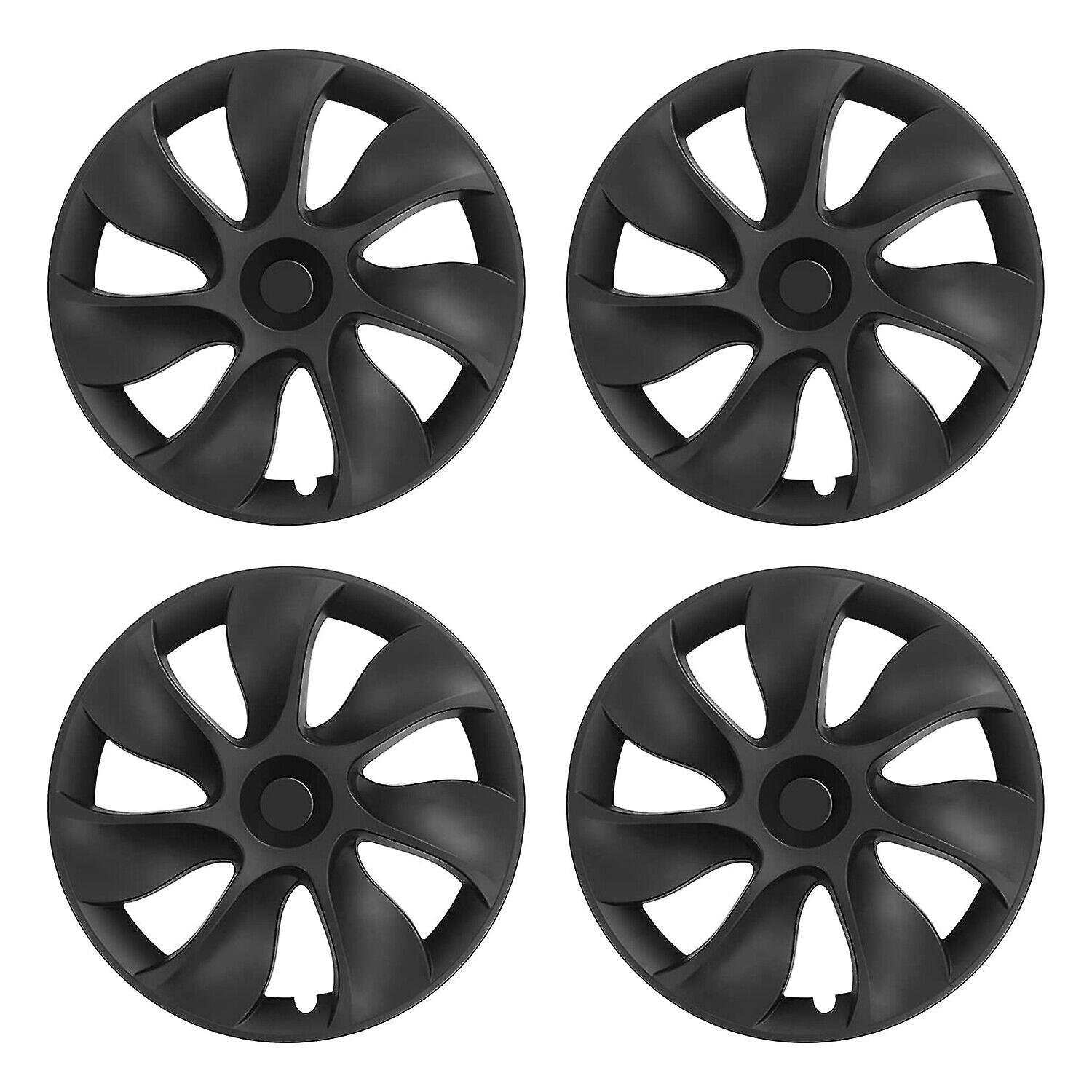 Battery Mate Tesla model y wheel cover caps 19 inch rim hubcap hub cap set of 4 | tavice turbine style