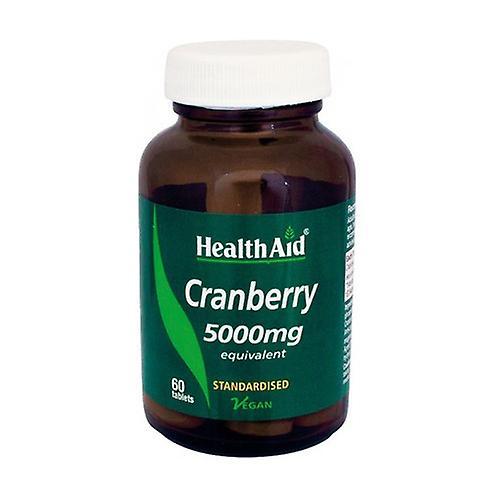 Health Aid Cranberry 60 Tablets Of 5000mg