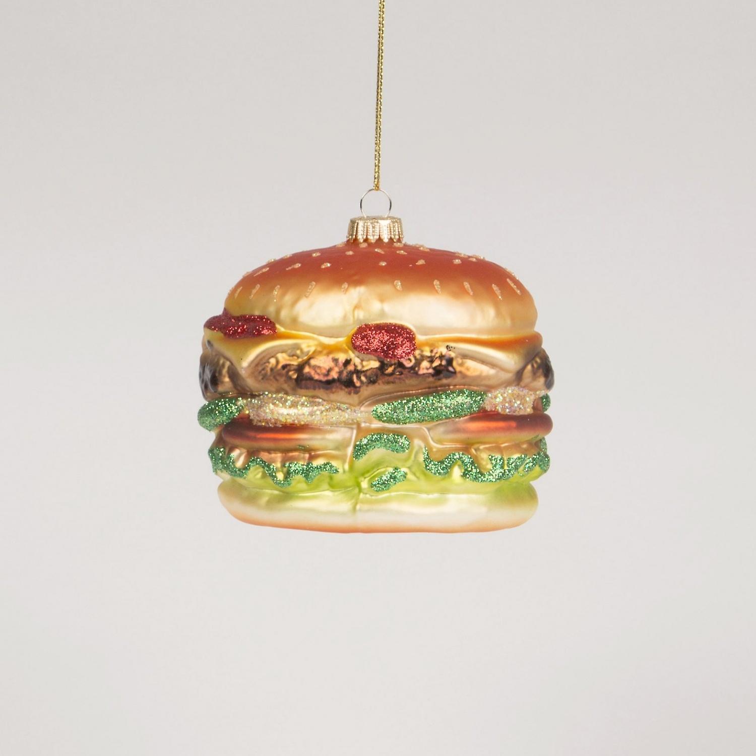 Sasse and Belle Sass and Belle Big Fat Burger Bauble