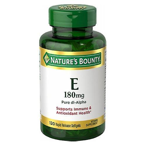 Natures Bounty Nature's Bounty  Vitamin E,400 IU ,120 caps (Pack of 1)