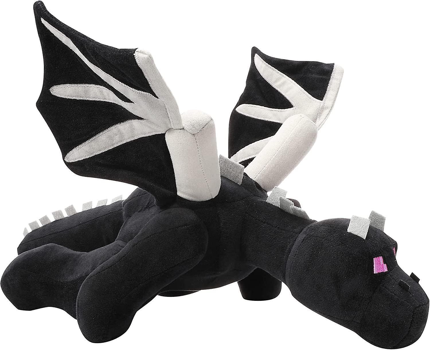 Ssrg Black Dragon Plush 23.7'' /60cm Stuffed Animal Toy Pillow Character Dolls Birthday Festival Gifts for Kids