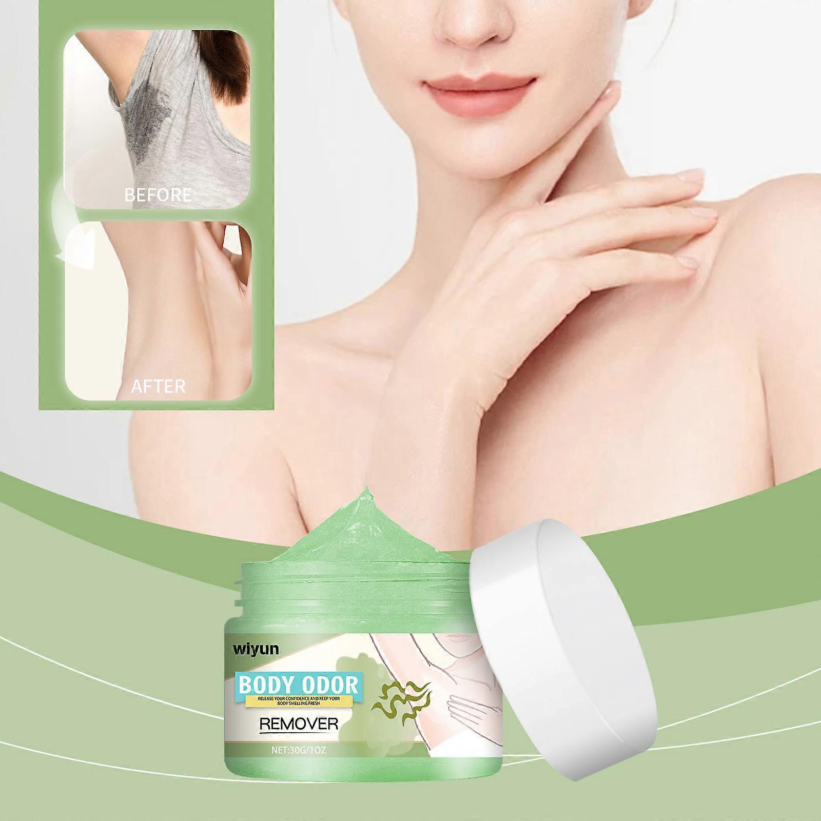 Unbrand Underarm Care Odor Cream, Body Odor Remover Cream, Underarm Deodorant Cream, Balmy Armpit Care Cream, Reduce Sweat & Eliminate Smell 1pcs