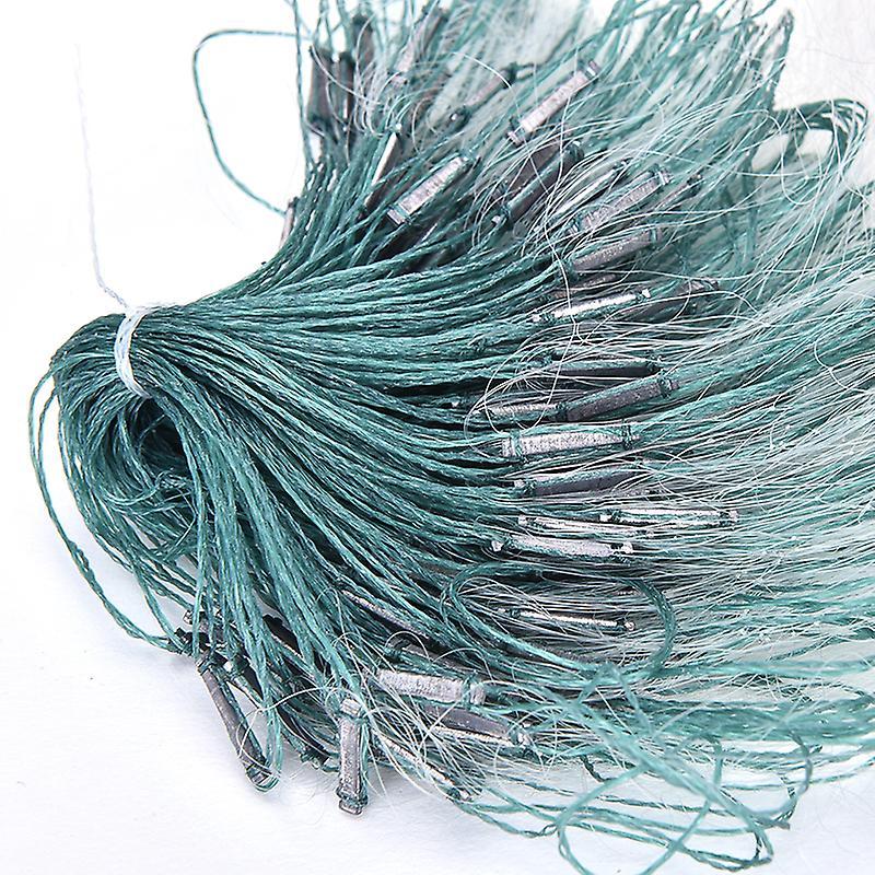 He Fei Mao Qiang Dian Zi Shang Wu You Xian Gong Si 25m 3 Layers Monofilament Gill Fishing Net with Float Fish Trap Fishing Tools HFMQV One Size