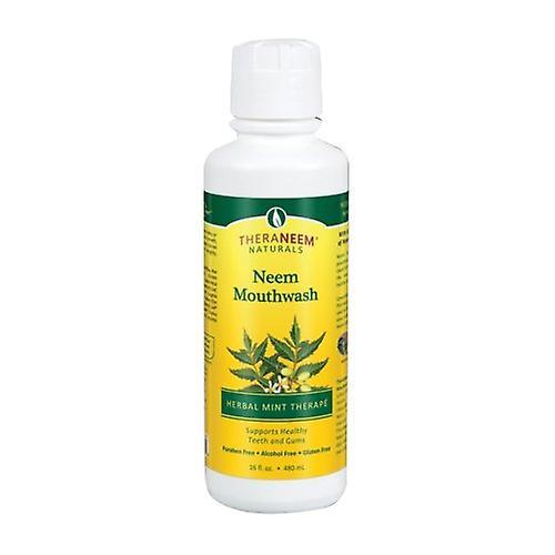 Organix South TheraNeem Naturals Neem Mouthwash, Mint 16 oz (Pack of 1)