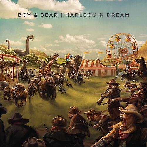 Nettwerk Records Boy & Bear - Harlequin Dream (10th Anniversary)  [VINYL LP] Blue, Colored Vinyl, Gatefold LP Jacket, Anniversary Ed USA import