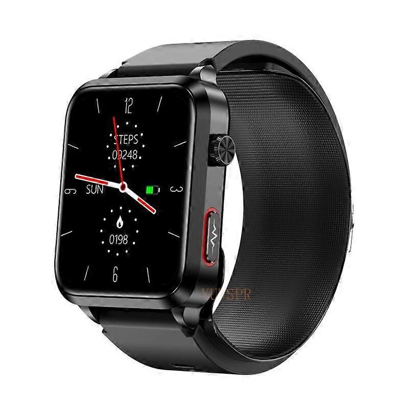 Redkid Smartwatch with Air Bag True Blood Pressure ECG Blood Glucose Monitoring Accurate SPO2 AI Intelligent Diagnosis Sports Watch S11 black