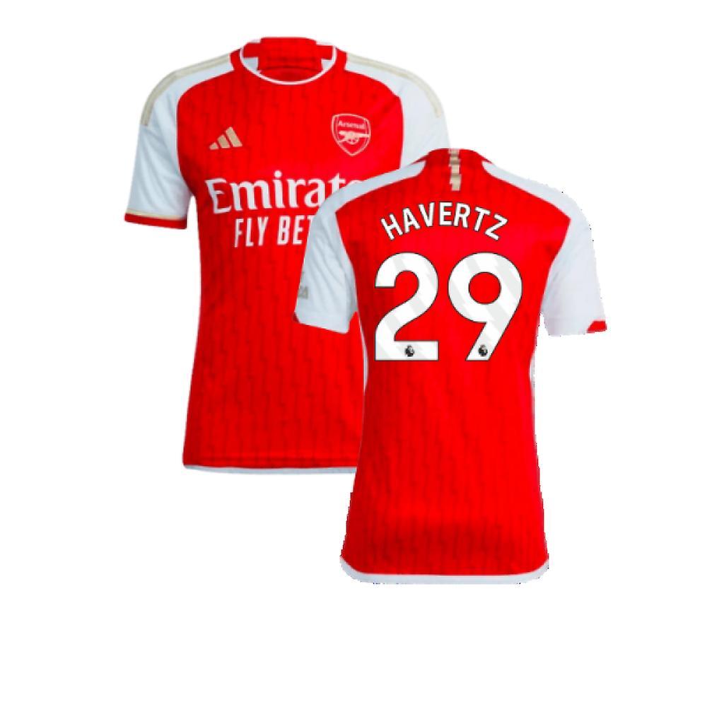 Adidas 2023-2024 Arsenal Home Shirt (Havertz 29) Red Medium 38-40 inch Chest