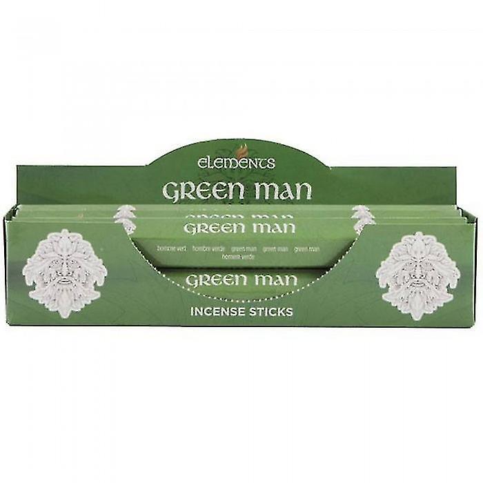 Green Man Incense Sticks (Box Of 6 Packs)