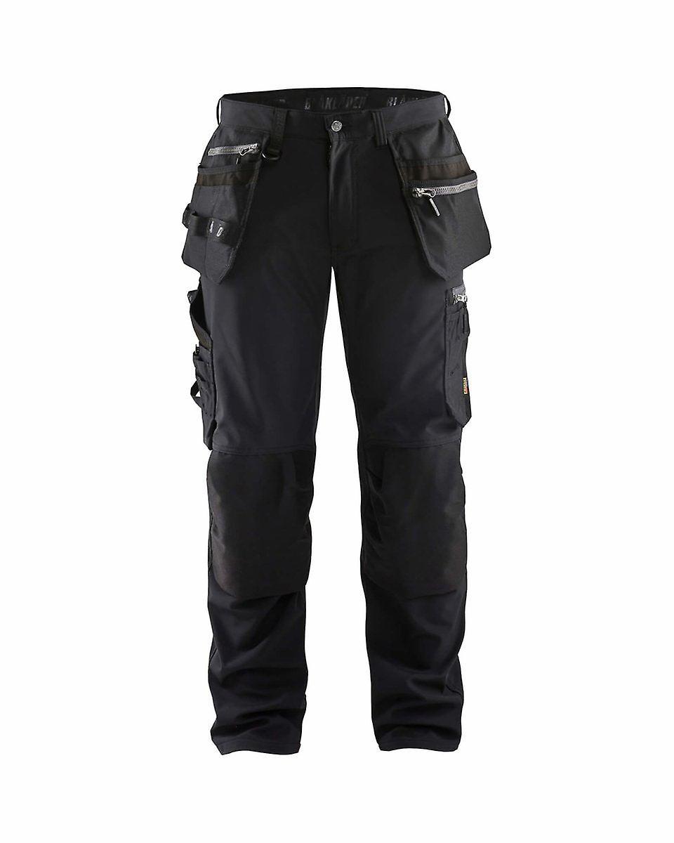 Blaklader 1805 craftsman softshell trousers waterproof - mens (18052513) Black