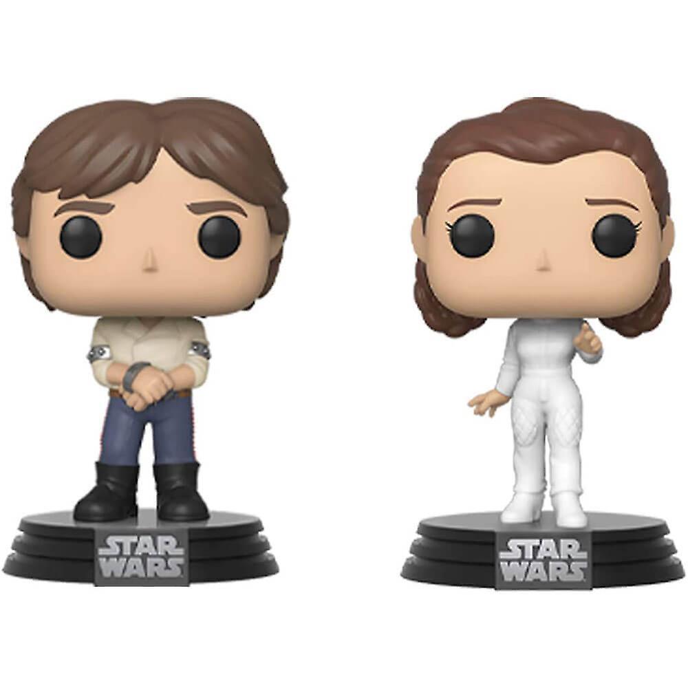 Star Wars Han & Leia Pop! Vinyl 2pk