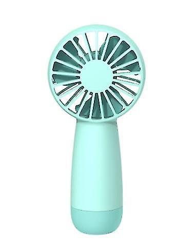 Tianzun Handheld Fan, Rechargeable Mini Fan, Portable Hand Fan Personal Fan With 3 Speeds Travel Fan Electric Fan Green