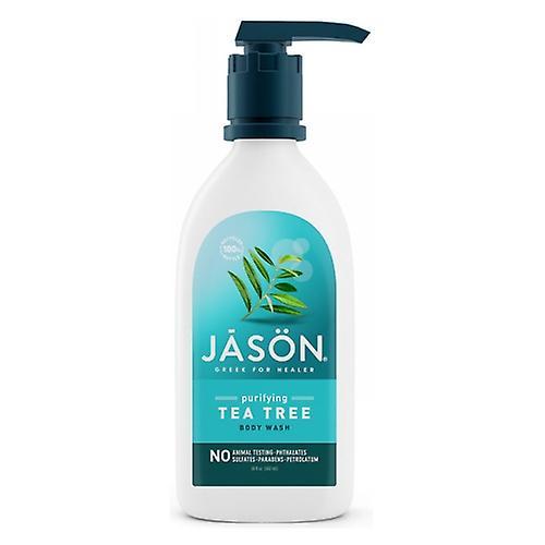 Jason Natural Products Body Wash Satin, Tea Tree 30 Fl Oz (Pack Of 1)