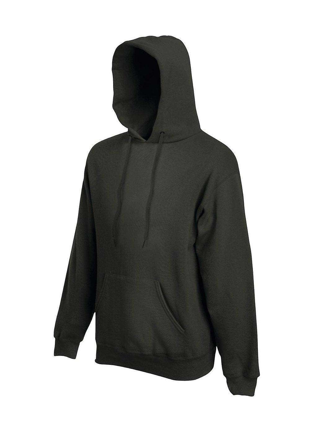 Men's Fruit Of The Loom Premium 70/30 Hooded Sweatshirt 62152 Charcoal