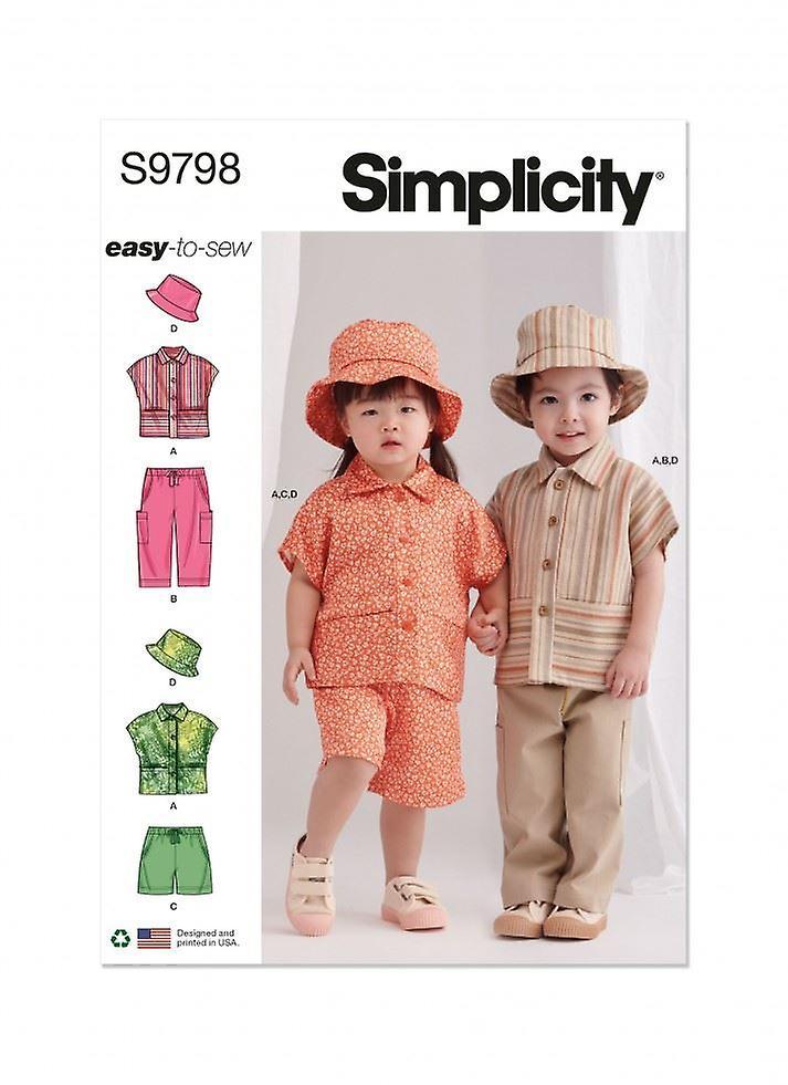 Simplicity Paper Sewing Pattern 9798