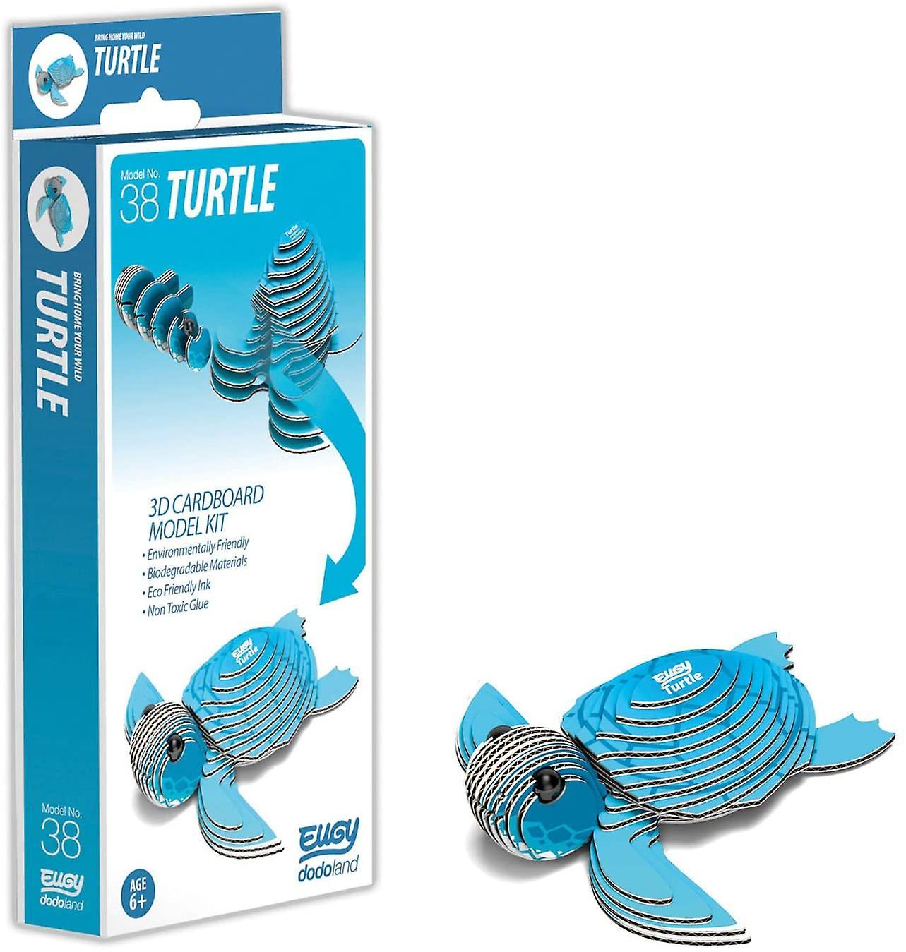 EUGY Turtle 3D Craft Kit