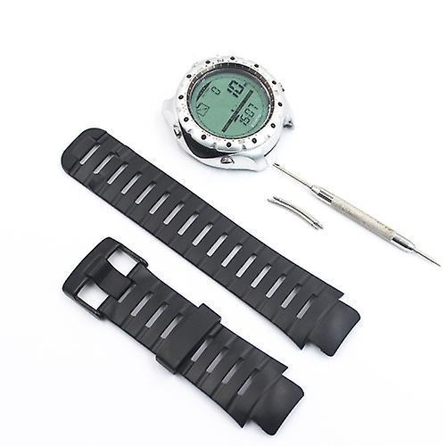 Watch Parts SUUNTO X-LANDER Metal Buckle Silicone Watch Band