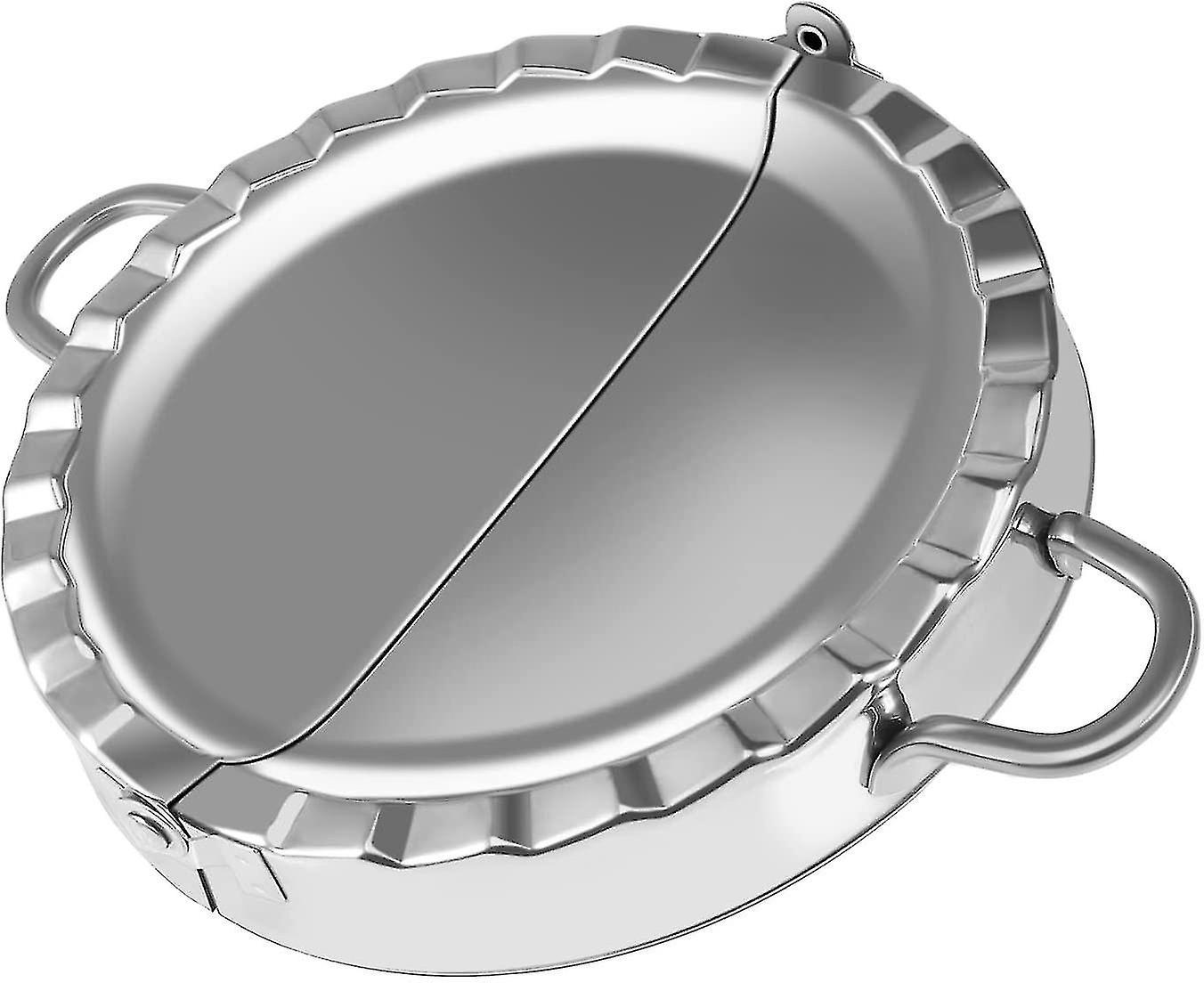 Exia Large Empanada Maker, 4 Inch Stainless Steel Empanada Press, Pastry Tools, Pocket Pie