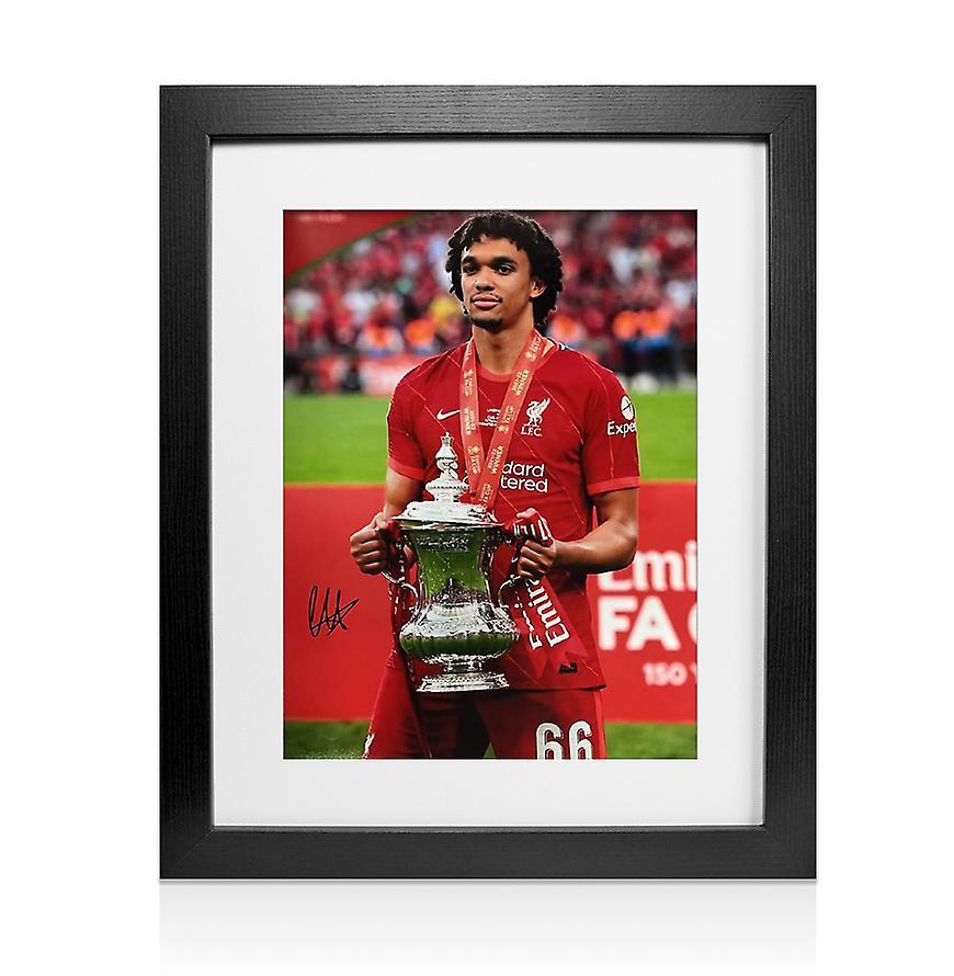 A1 Sporting Memorabilia Framed Trent Alexander-Arnold Signed Liverpool Photo - FA Cup