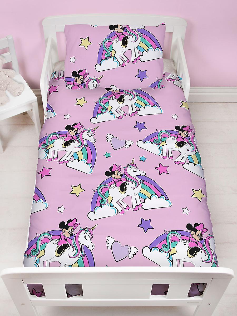 Mickey & Minnie Mouse Minnie Mouse Believe Junior Toddler Duvet Cover Set